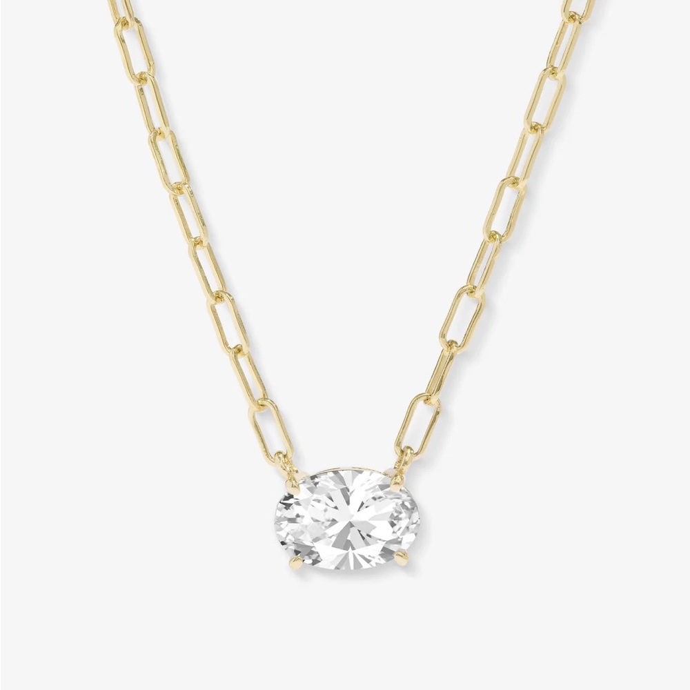NEW Melinda Maria Gold Chain Necklace with Pendant